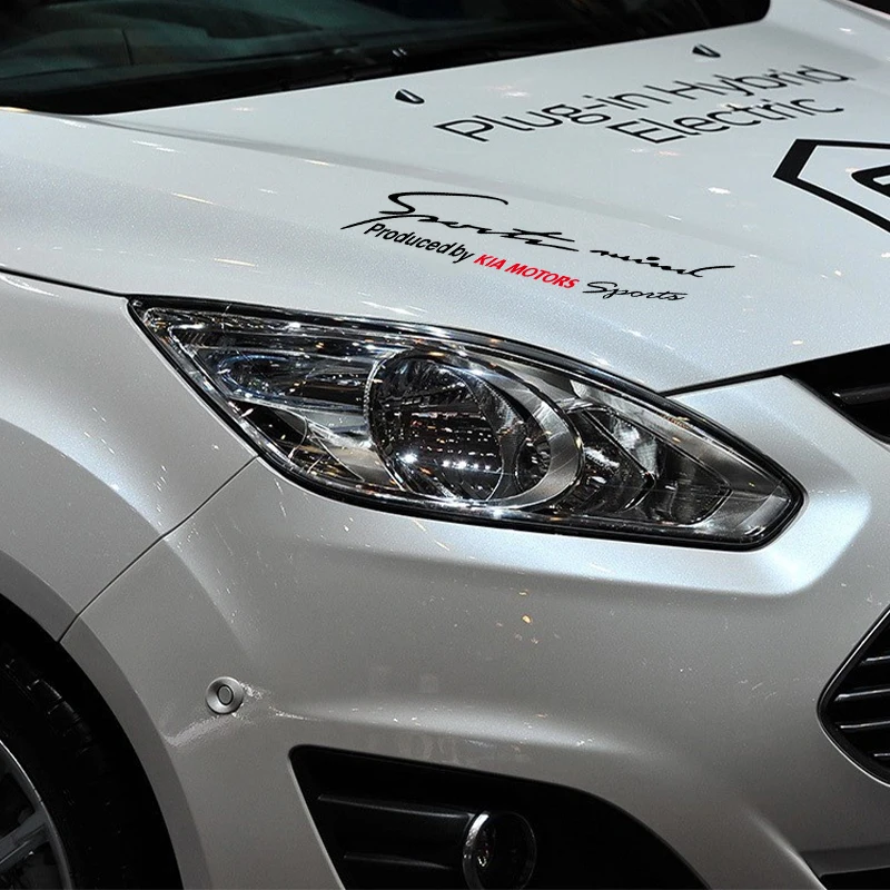 Новинка 1 шт. автомобильные наклейки отражающие лампы для бровей KIA MOTORS спортивный виниловый автомобильный Стайлинг декор для Kia Ceed Rio Sportage R K3 K4 K5