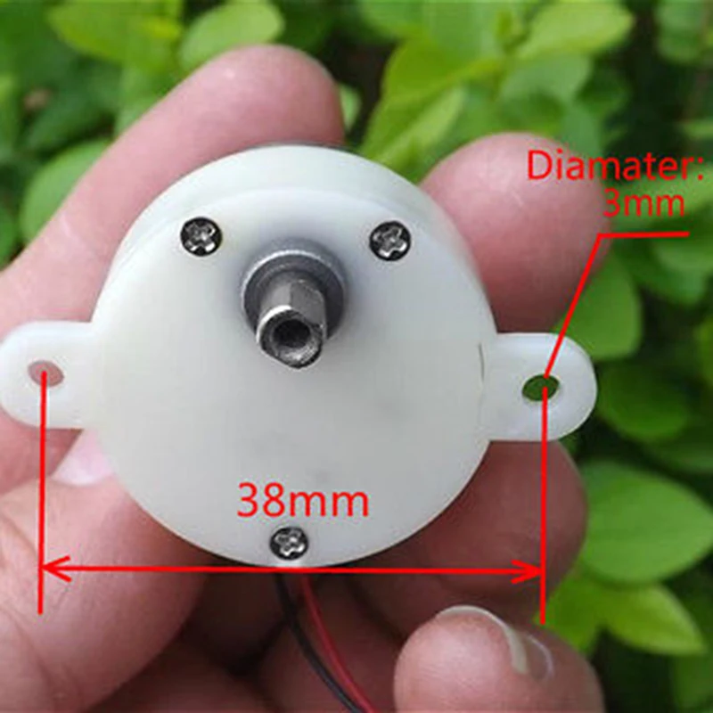 Мини червячный мотор DIYSmall DC Шестерни двигатель 3V~ 9V низшее Скорость высокий крутящий момент Ersetzt Teil товары для домашнего сада