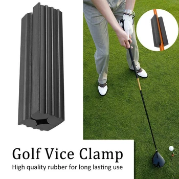 

Replace Grip Golf Vice Clamp Practice Wedging Small Tool Professional Stress Reduce Protective Rubber Shaft Accessories Repair