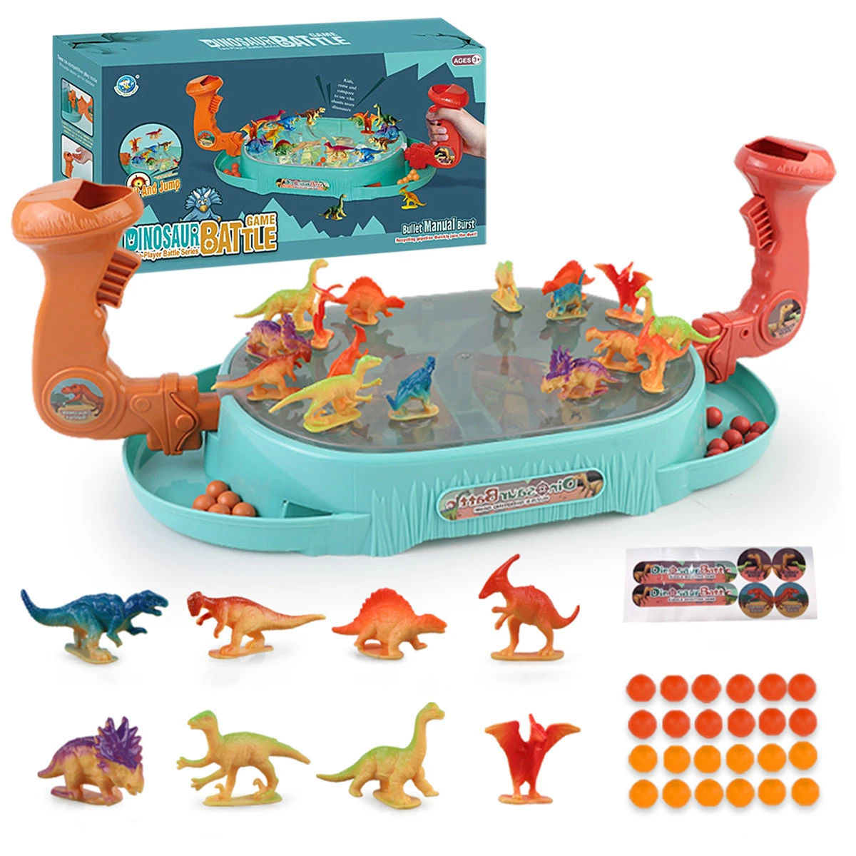 Juguetes de dinosaurios para niños de 3 a 7 años, juegos de mesa desarrollar el reconocimiento, juguetes de tiro interactivos para padres e hijos para regalo de Navidad| | - AliExpress