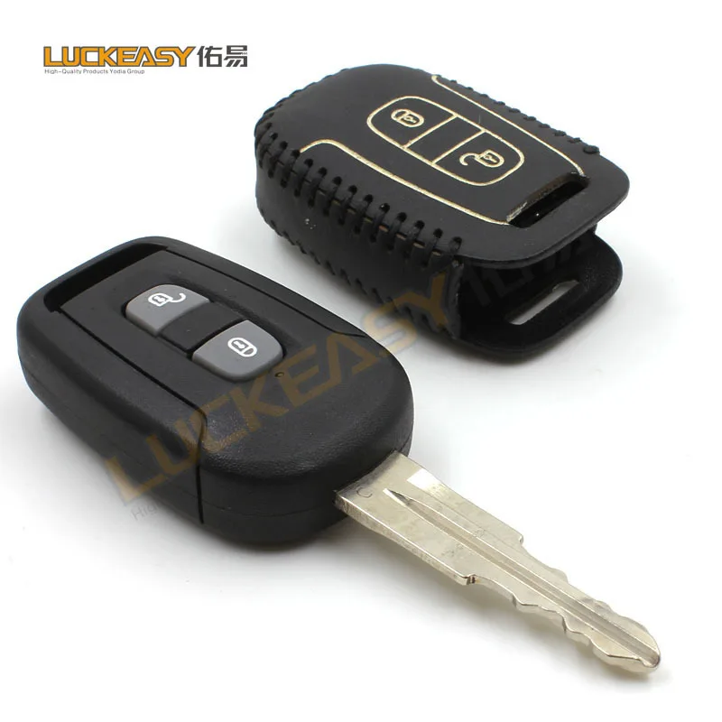 Luckeasy для chevrolet captiva 2012- в виде ракушки, чехол для ключа автомобиля, держатель для ключей, первый слой, чехол для ключей key2a