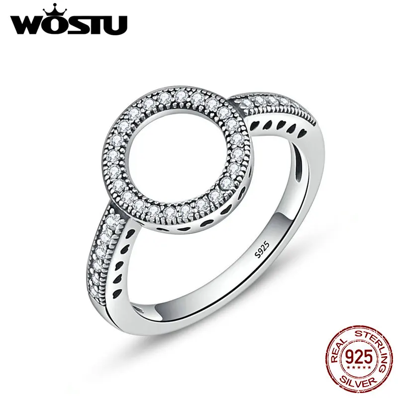 Женские кольца WOSTU, из серебра 925 пробы с кольцом на палец, модные украшения в подарок, Прямая поставка, 2019|finger ring|fashion rings for womenrings for women | АлиЭкспресс