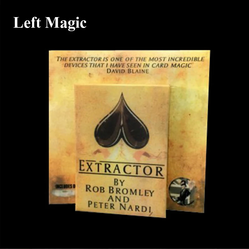 

Extractor (Gimmick+DVD) Magic Tricks Card to Pocket Magie Magician Close Up Illusions Props Comedy Mentalism