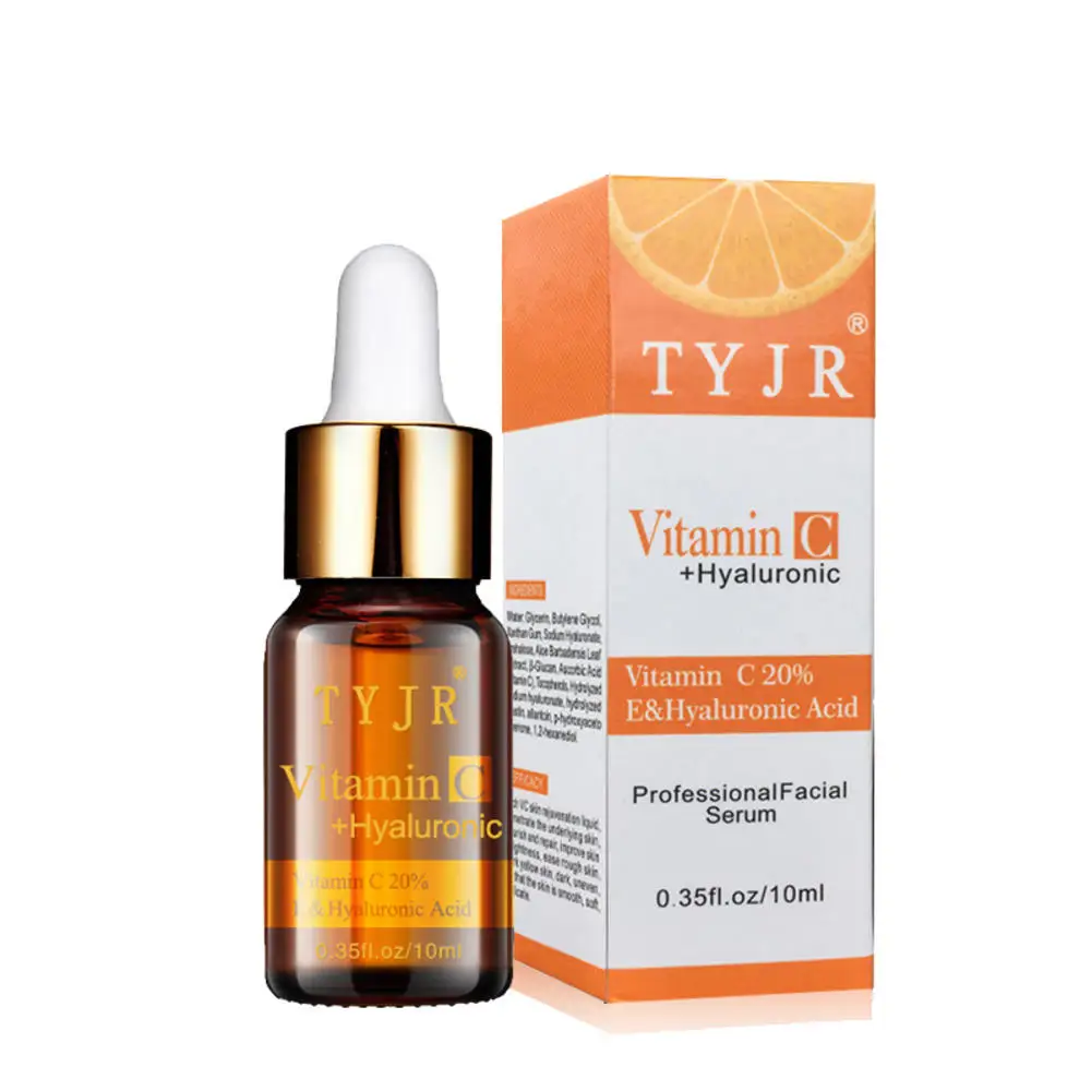 Vitamin C Facial Serum Liquid Freckle Removal Acne Scars Hyaluronic Acid Anti-wrinkle Moisturizing Fade Dark Spot Vc Face Essenc Vitamin C Facial Serum Liquid Freckle Removal Acne Scars Hyaluronic Acid Anti-wrinkle Moisturizing Fade Dark Spot Vc Face Essenc
