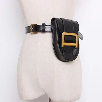 

Women's Waist Bag Fanny Pack Serpentine Belt Bags hip package Fashion Bum Packs High Quality Female Waist Pack Mobile Phone Bag