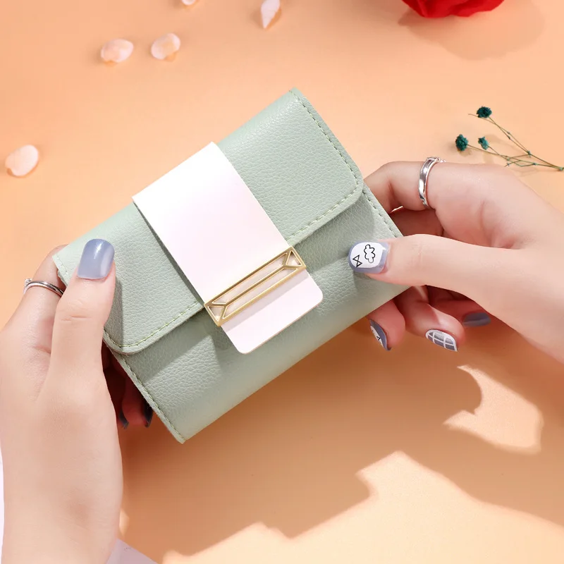 Женский кошелек винтажный небольшой кожаный бумажник роскошный бренд Известный мини женский модный кошелек и кошелек держатель для кредитных карт