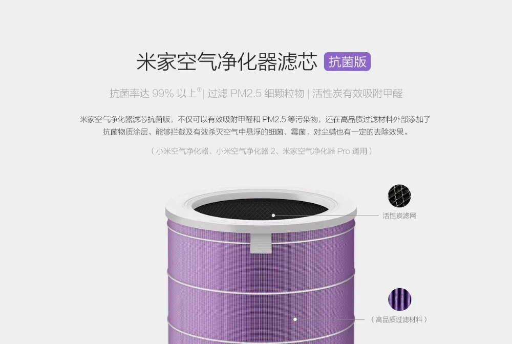 Xiaomi MIJIA Air Purifier 2 2S 3 Pro Filter  (9)
