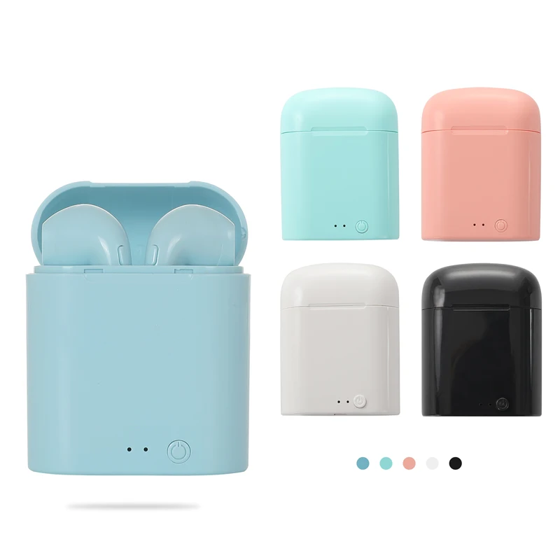 Беспроводные наушники i7s TWS Bluetooth 5 0 спортивные i7 Mini гарнитура с микрофоном для