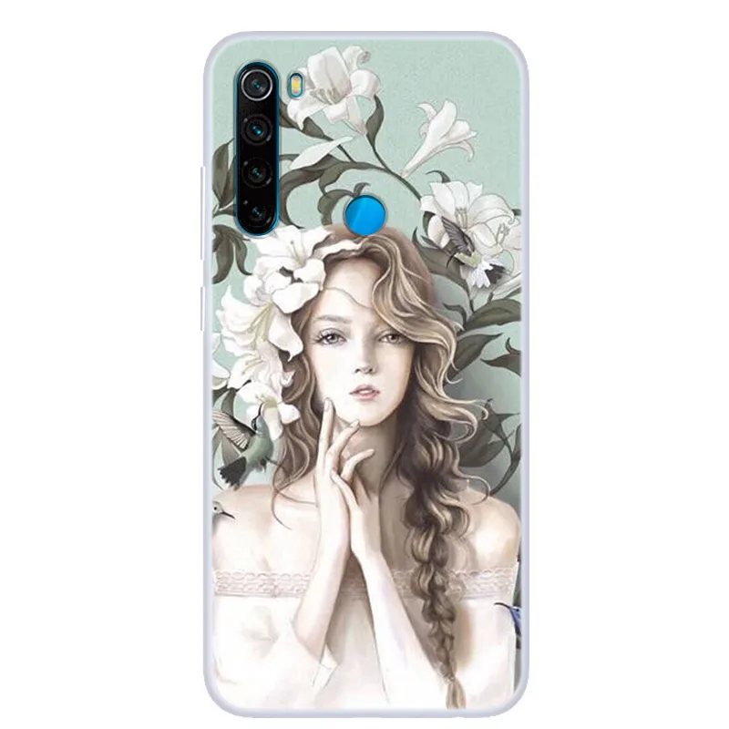 For Xiaomi Redmi Note 8T 8 T Case Soft Silicone Back Cover Case For Xiaomi Redmi Note 8 Pro Case Funda For Xiaomi Redmi 8 Case 