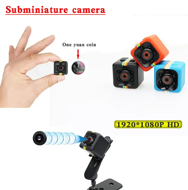 Sq11 мини камера с тайным обнаружением движения dvr микро Спорт