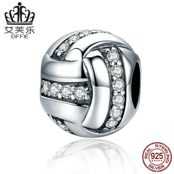 

Simplicity complex Diy accessories 925 sterling silver original bead for jewelry making Fit charms pandora bracelet