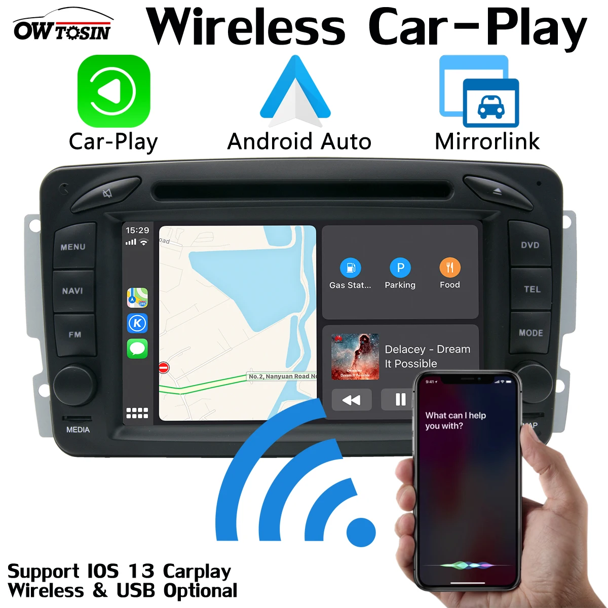 Автомобильный DVD-плеер PX6 8 ядер 4 Гб + 64 ГБ Android 9 0 для Mercedes Benz W203 W208 W209 W210 W463 W168 Viano