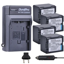 

DuraPro 4pc CGA-DU14 VW-VBD140 DZ-BP14 CGA DU14 Battery+Car Charger For Panasonic DU06 DU07 NV-GS10 VDR-M70/M50 NV-GS10 CGA-DU12