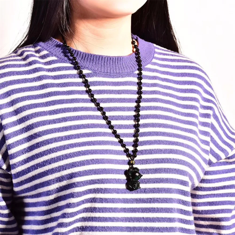 Obsidian Pendant (11)