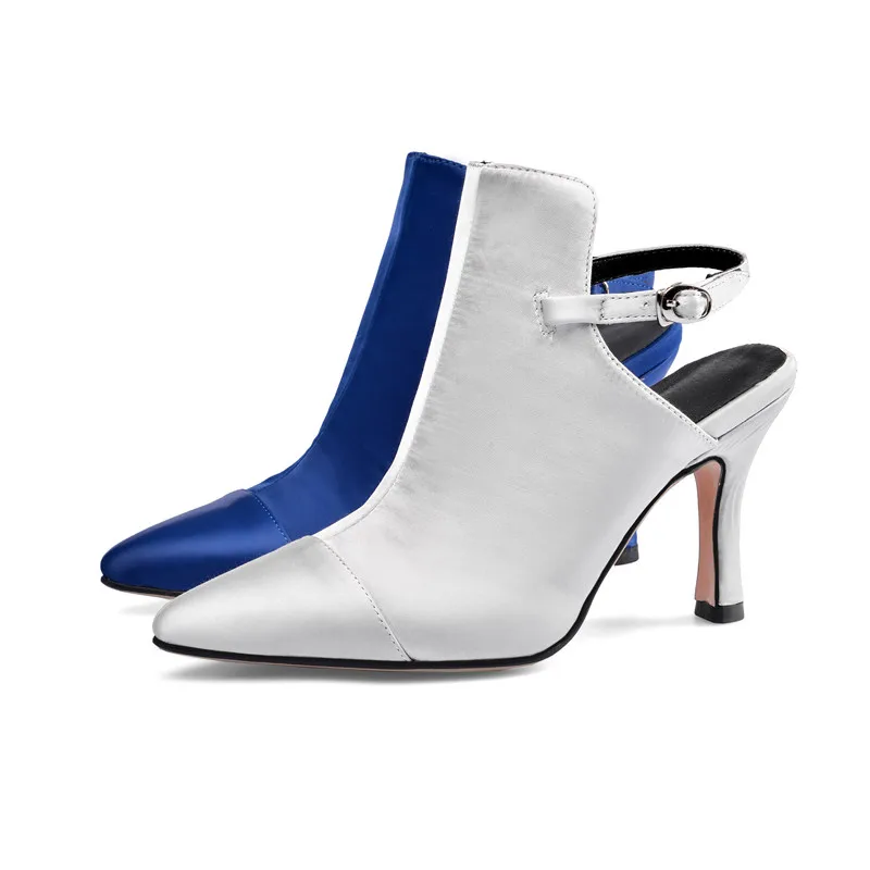 New Super High Thin Heels Shoes Open Toe Pointed Shoes Sexy Dance Shoes Elegant Banquet Wedding Shoes Office High Heels