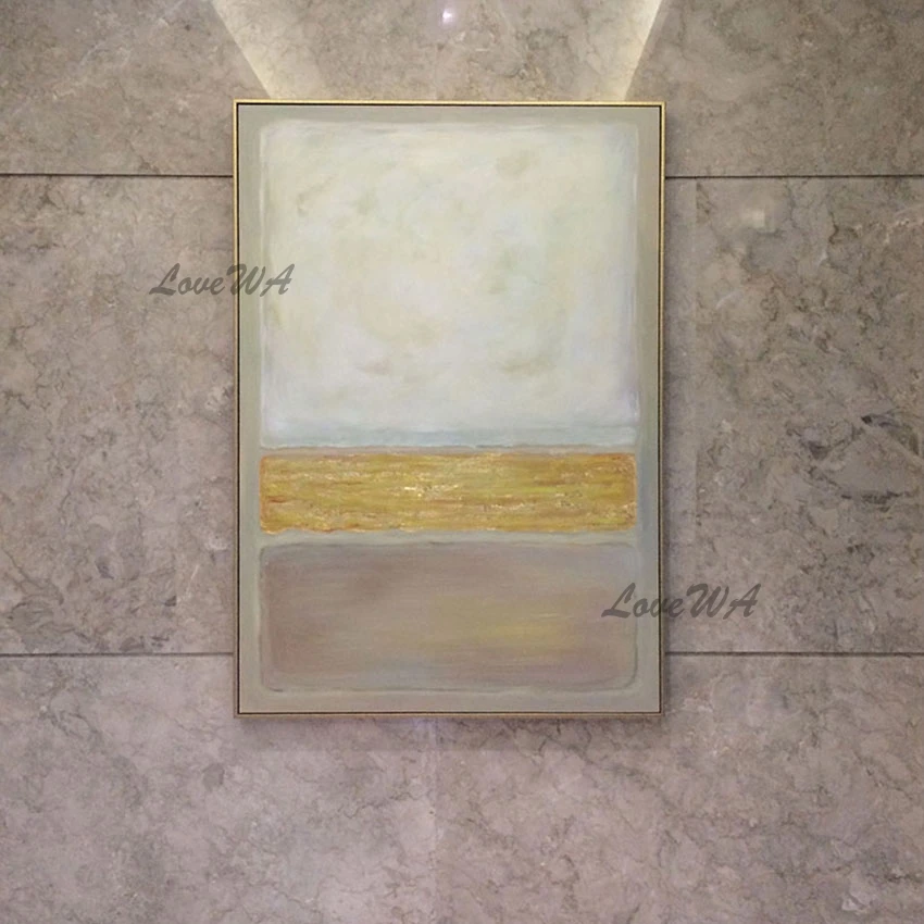 

100% Handpainted Simple Abstract Painting Home Good Wall Art Canvas Picture For Living Room Home Decoration Piece No Framed