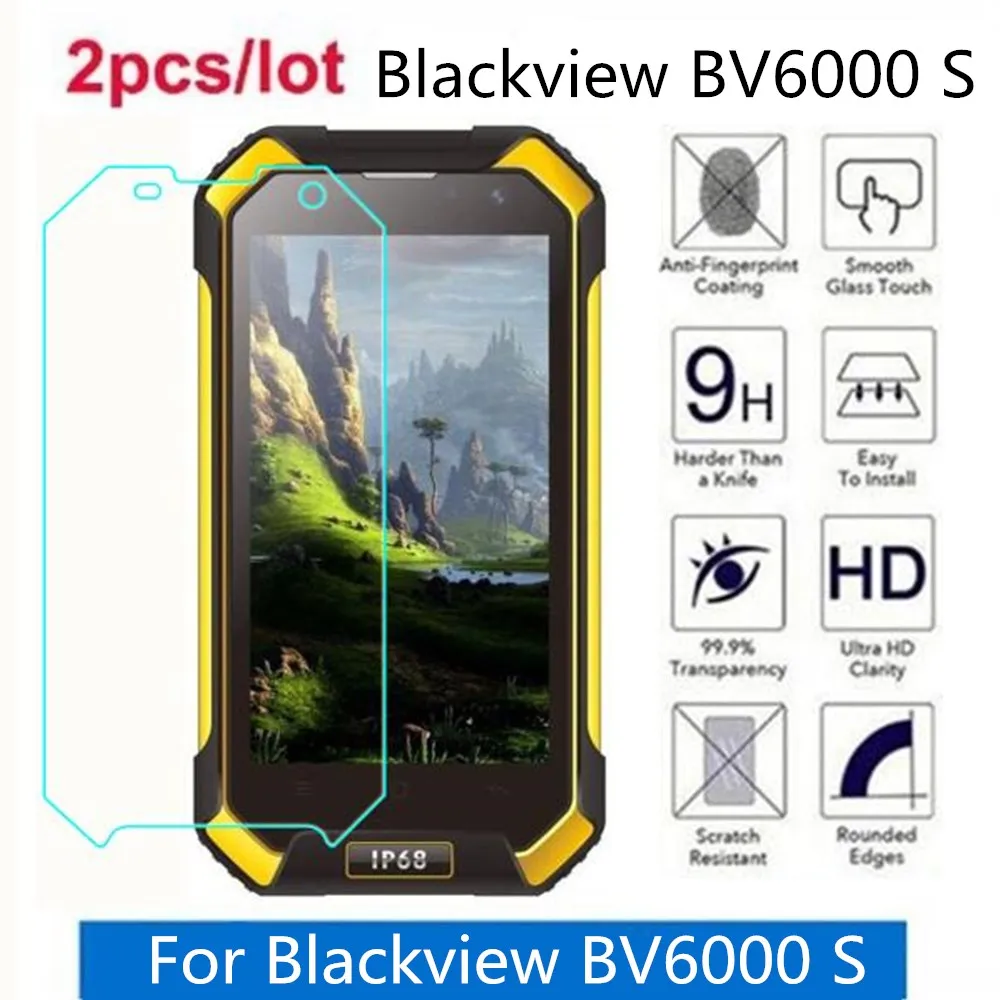 Закаленное стекло для Blackview BV6000 S 2.5D Премиум Защитная пленка защитная | Мобильные