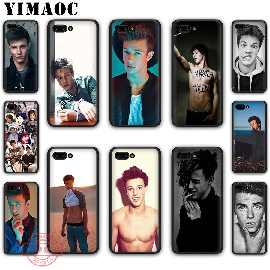 Мягкий чехол YIMAOC Cameron Dallas для Honor 20 10 9 8 Lite 9X 7A Pro 8X 8C 7X 7C View Note | Мобильные телефоны и