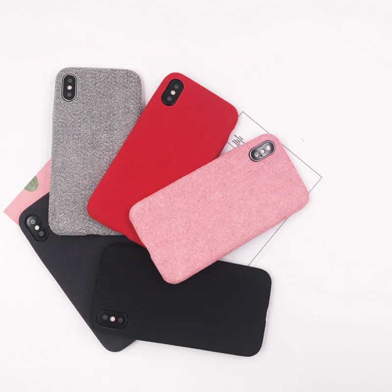 Текстильный тканевый чехол для телефона iPhone 11/11 Pro/11 Pro Max X/XS XR 6/6S/7/8 Plus SE 2020 тканевая