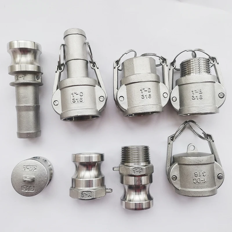 Edelstahl Camlock Adapter 1" - 304 Edelstahl Schnellkupplung Für Garten & Industrie