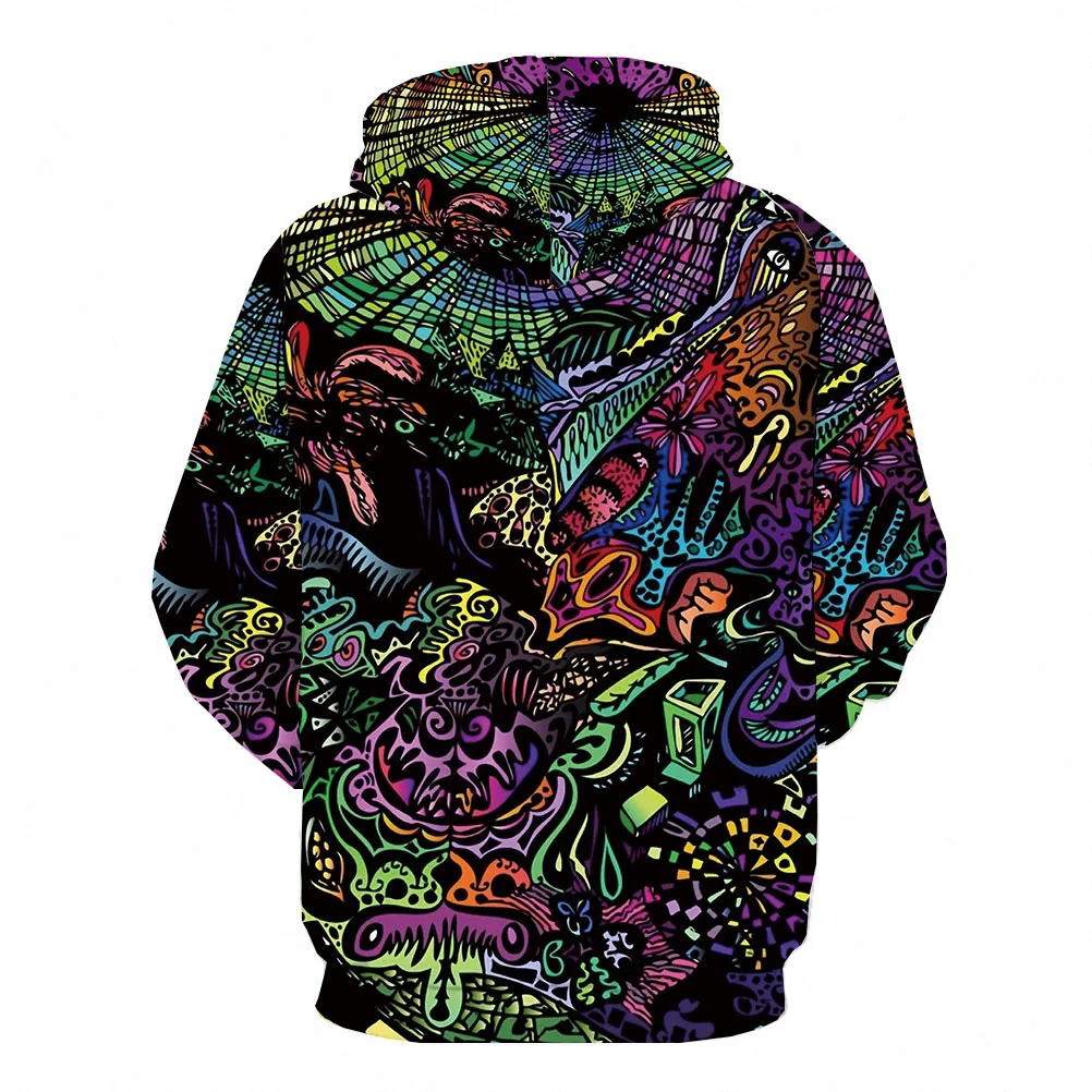 Felpe con cappuccio 3d felpe psichedeliche uomo elemento con cappuccio  Casual astratto felpa con cappuccio Anime Graffiti felpa con cappuccio  stampa divertente 3d stampato - AliExpress Men's Clothing