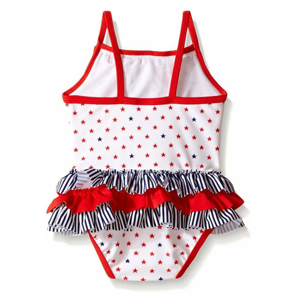 

Summer Swimsuit Toddler Infant Baby Kids Girls Floral Swimwear Hearts Print Swimming 3D Flower 2020 Bikini
