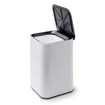 

Kicking kick bucket Creative intelligent inductive trash can automatic kick open cover auto off one button normally open