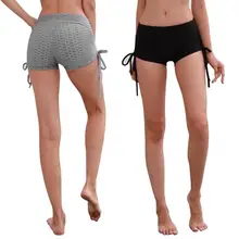 Женские повседневные Фитнес-плотно высокая посадка, ремень вентиляции лифтинг бёдер шорты