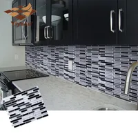 Mosaic Self Adhesive Tile Backsplash Wall Sticker Vinyl Bathroom Kitchen Home Decor Diy W4 Home Decor Decor Diywall Sticker Aliexpress