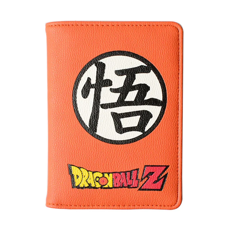 Passport Holder Cover Case Dragon Ball Super Goku Leather Travel Wallet For Women And Men