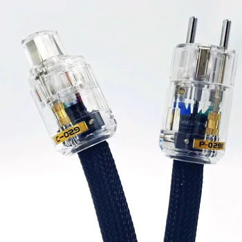 

US/EU Hi-End 400 signature hifi audio power cord pure copper power cable P-029/P-029E power plug connector