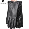 High-grade soft sheepskin men's gloves,Keep warm winter gloves for men,Simple black leather gloves - 8011Y ► Photo 3/6