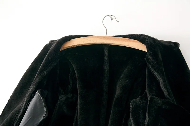 Fitaylor 2020 New Winter Women Sheepskin Coats Thicken Faux Leather Lamb Fur Jackets Hem Detachable Motorcycle Zipper Outerwear