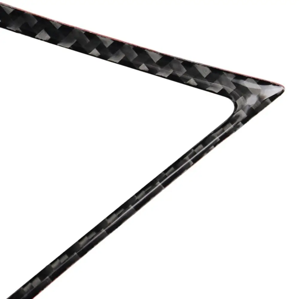 2 шт. консоль из углеродного волокна с вентиляционным отверстием для Infiniti Q50 V37+ набор для украшения интерьера автомобиля