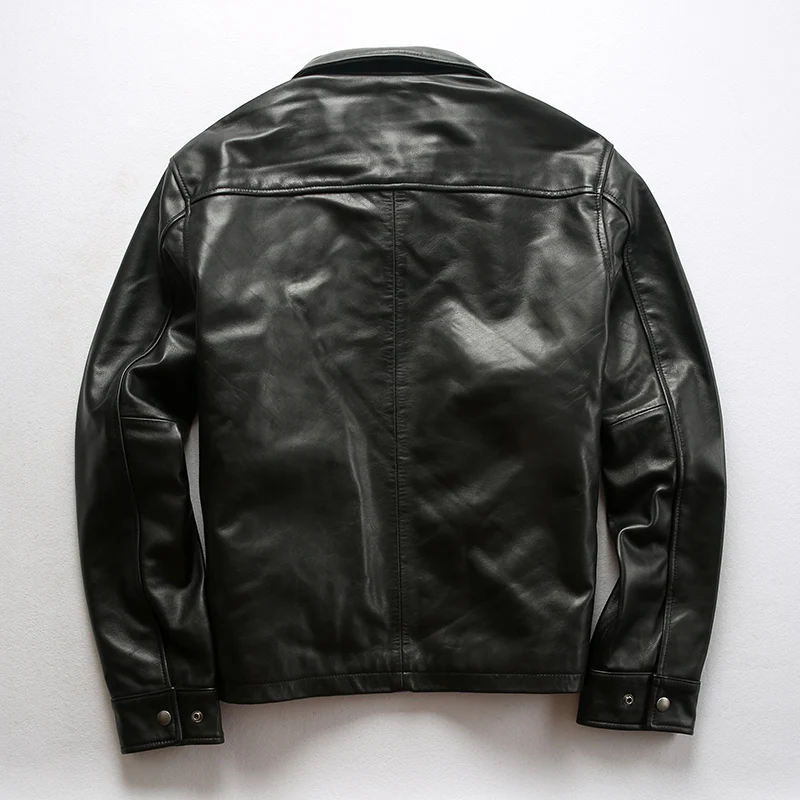 Low Price 19H12 Read Description! Asian size air force flight A2 pilot sheep leather jacket genuine flying tiger leather jacket