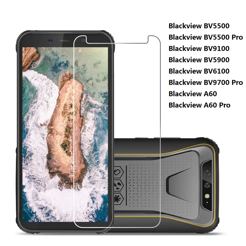 Стекло для Blackview BV9100 BV5900 BV6100 BV9700 Pro защита экрана закаленное стекло BV5500 A60