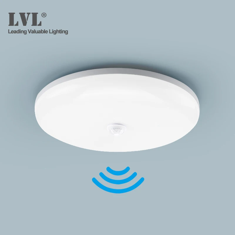  LED PIR Motion Sensor Ceiling Light 18W 36W 85-265Vac Surface Mounted Modern Ceiling Lamp For Hallw - 4000111998446