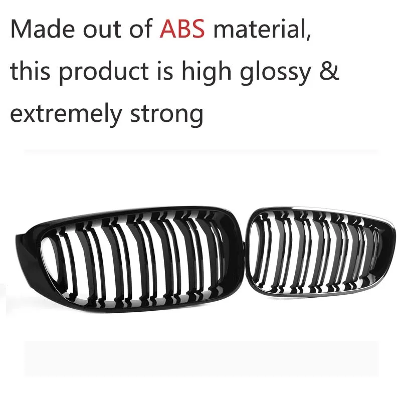 Car Front Bumper Racing Grills Kidney Hood Grille For BMW F34 3 Series GT GT3 Gran Turismo 2013- 320i 328i 330i 335i xDrive