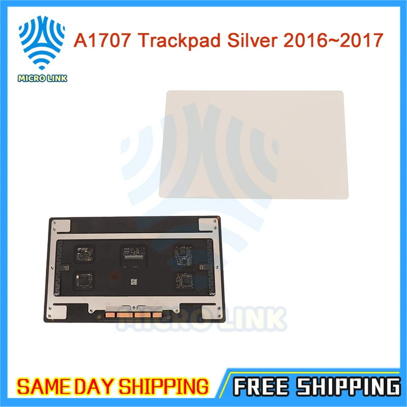 Серебряный тачпад Для Macbook Pro retina 1" A1707 Force тачпад трекпад Late Mid год EMC 3072 EMC 3162 - Цвет: Trackpad Only