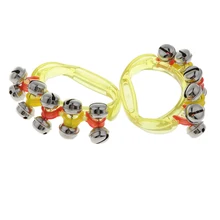 2 шт музыкальный игрушечный Тамбурин Погремушки колокольчик Танцующая игрушка вечерние сувениры