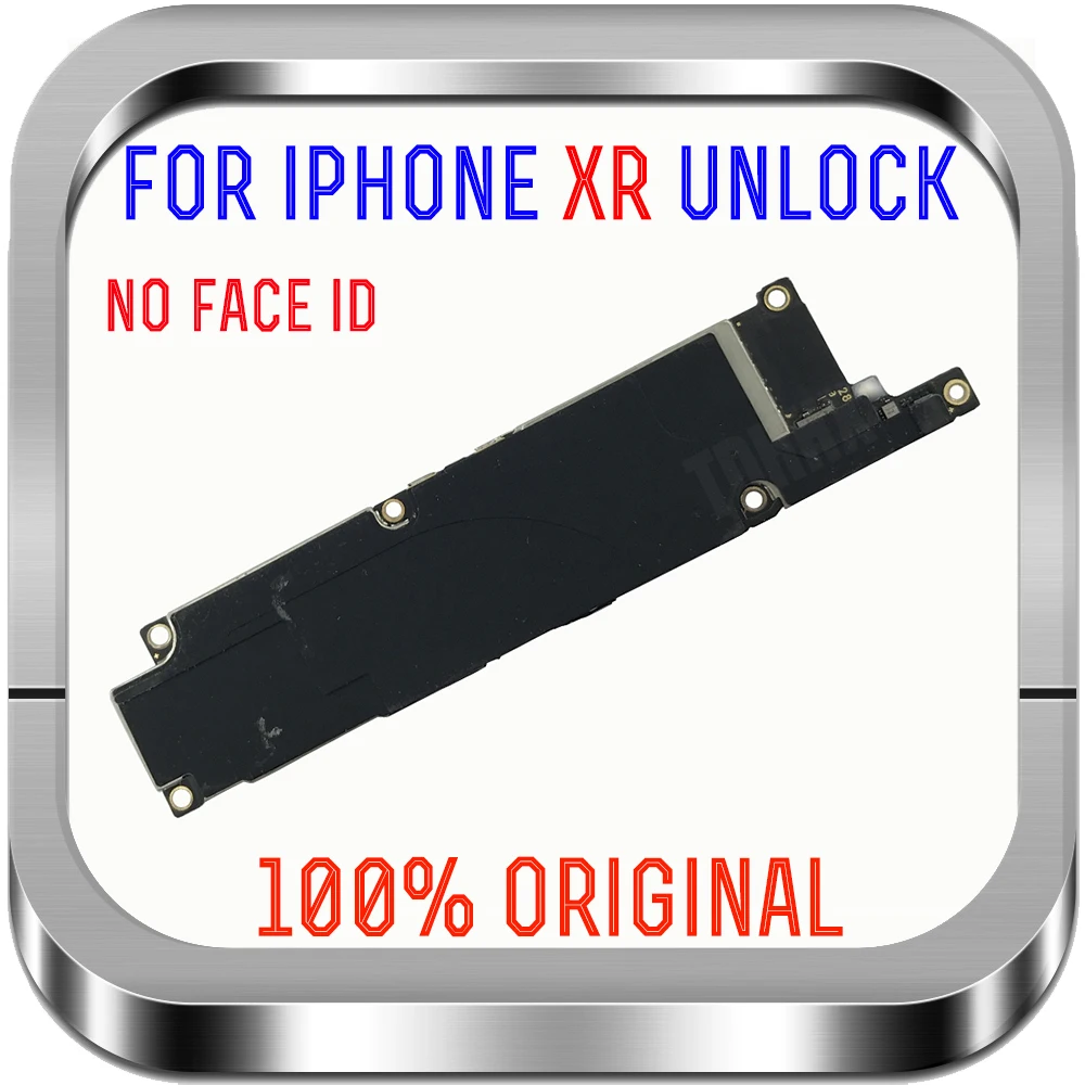 Заводская разблокированная материнская плата для iPhone XR, материнская плата с IOS для iPhone XR, материнская плата 64 Гб 128 ГБ 256 ГБ с IOS