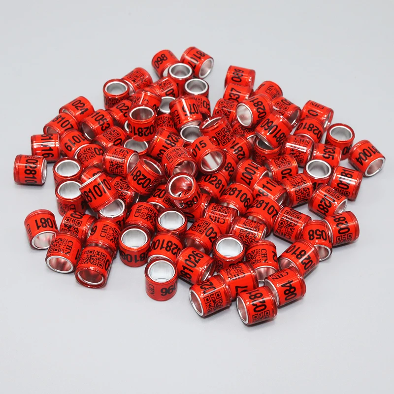 Bird Foot Rings Birds Foot Rings Pigeon Foot Ring Homing Pigeon Foot Rings Plastic Snap Ring Identification Racing Mark