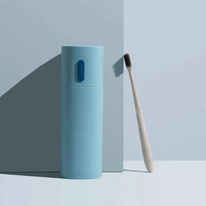 

Travel Toothbrush Bin Toothpaste Storage Cups Dental Cylinder Mouthwash Cup Toothbrush Cup