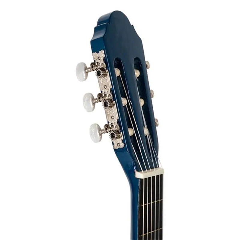 38 inch Classic Guitar with Bag & Board &Belt & Liquid Crystal Tuner & Strings Sets Coffee/Blue/Black/Burlywood