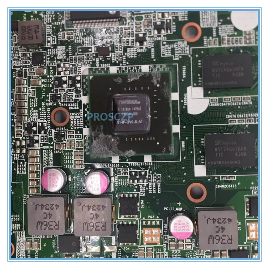 Высокое качество для 14-N Материнская плата ноутбука 756194-501 DA0U82MB6D0 с SR16Z I7-4500U ЦП работает хорошо