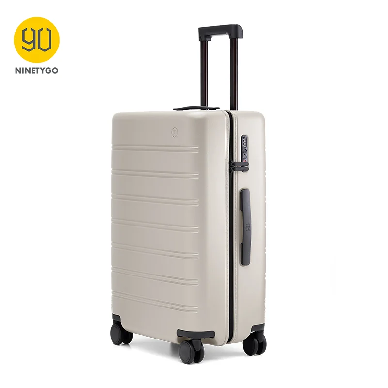 

NINETYGO 90FUN Manhattan Zipper Travel Luggage Carry On Suitcase PC Universal Wheel Code Lock Lightweight Spinner 20 24 28 inch