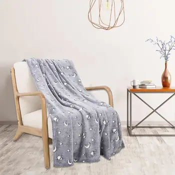 

Flannel Throw Blanket Lightweight Cozy Soft Bed Blanket Growing Blanket for All Season 120X150/100X150cm Baby blanket
