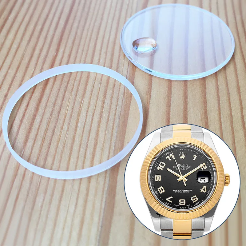 Vetro Cristallo Zaffiro Per Orologio Automatico Rlx Ro Lex Datejust 41Mm