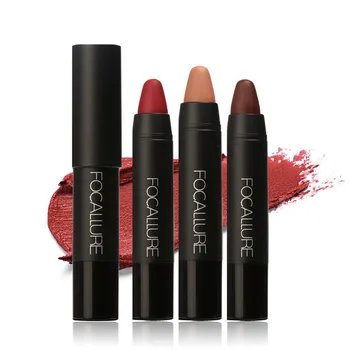 

19 Colors FOCALLURE New Matte Lipstick Lips Makeup Cosmetics Waterproof Pintalabios Batom Mate Lip Gloss Rouge a Levre Labial