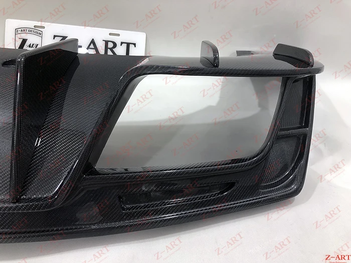 Z-ART для Chevrolet Camaro ZL1 карбоновый задний диффузор из углеродного волокна для нового Camaro карбоновый задний подбородок